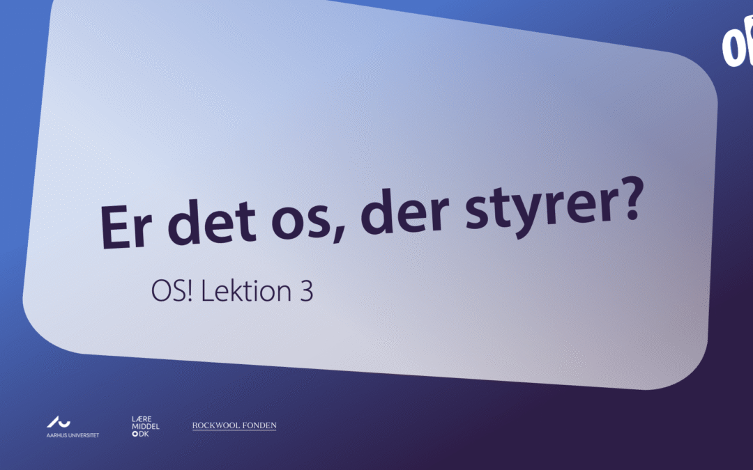 Lærerslides til lektion 3
